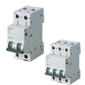 Minidisjuntores 5SL3 e 5SL6